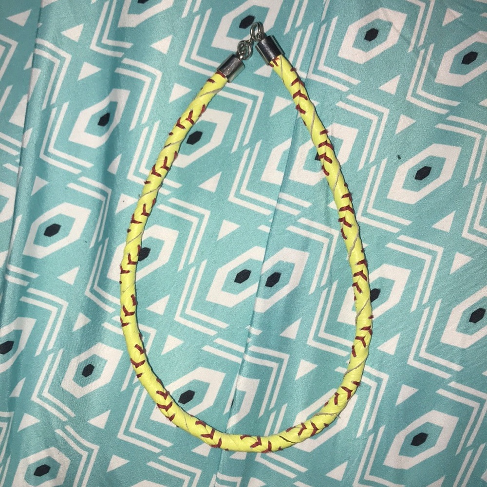 softball necklace